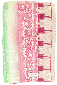 Glow Large Kantha Throw Blanket