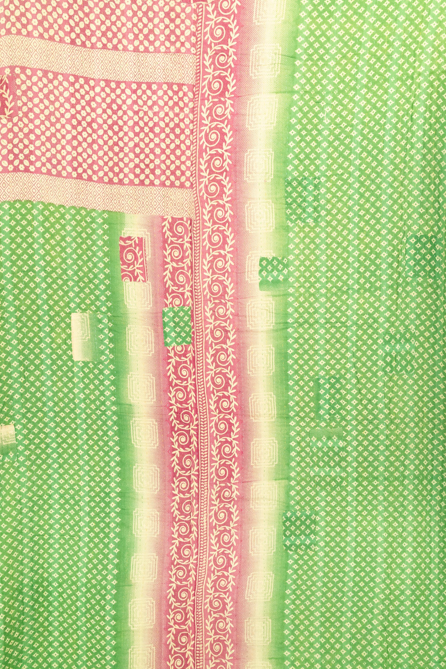 Glow Large Kantha Throw Blanket