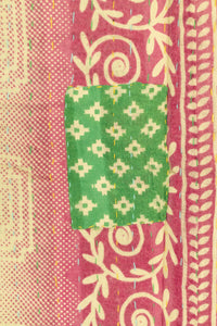Glow Large Kantha Throw Blanket