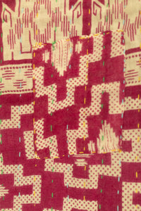 Glow Large Kantha Throw Blanket