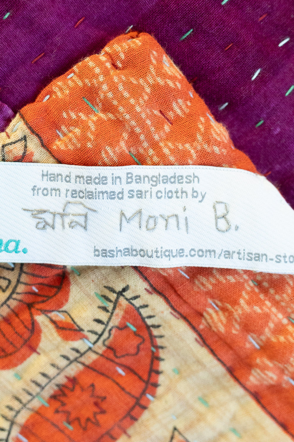 Goodness Kantha Throw