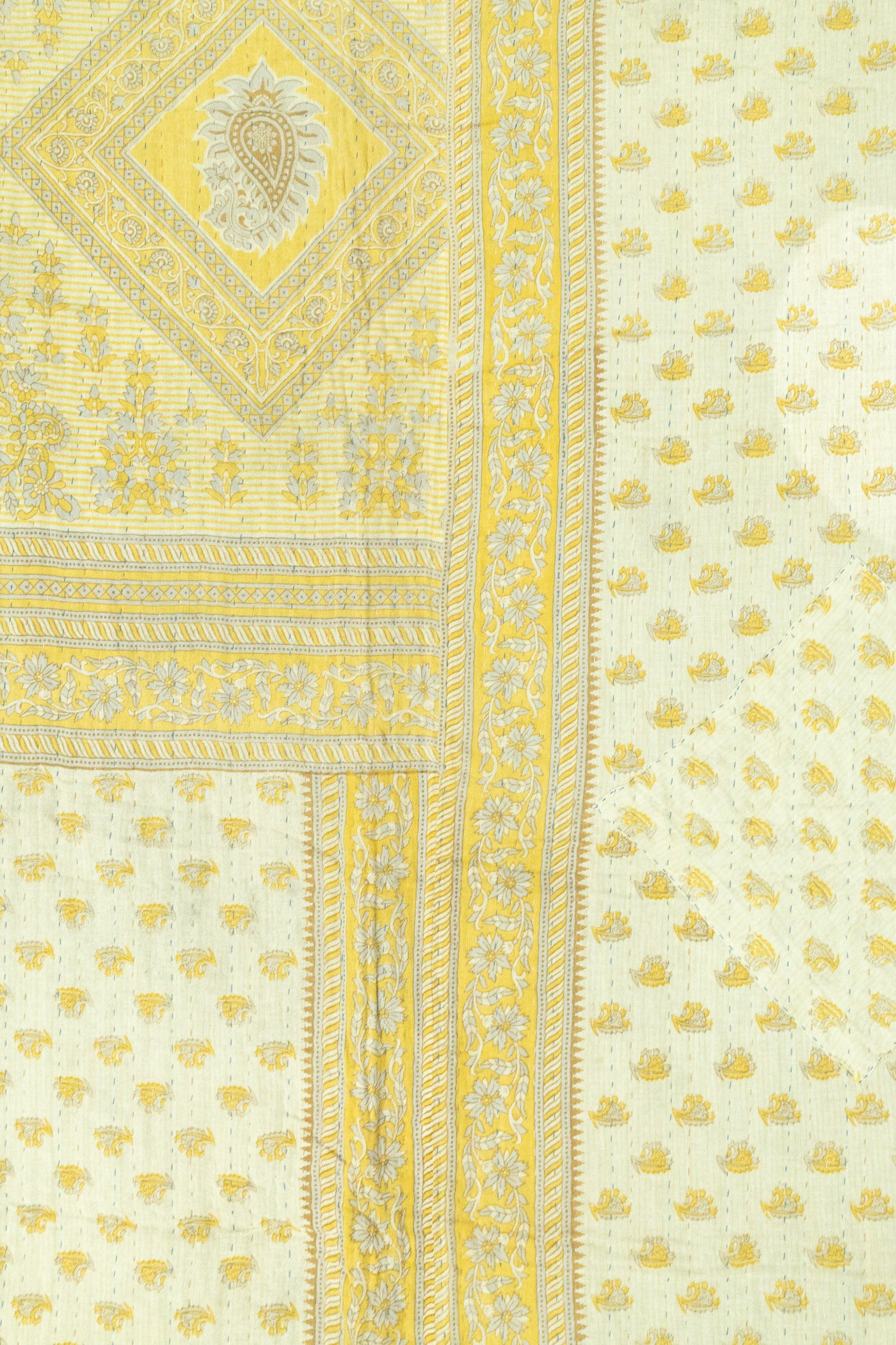 Goodness Large Kantha Throw Blanket