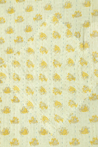 Goodness Large Kantha Throw Blanket