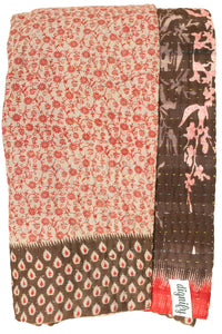Grace Large Kantha Throw Blanket