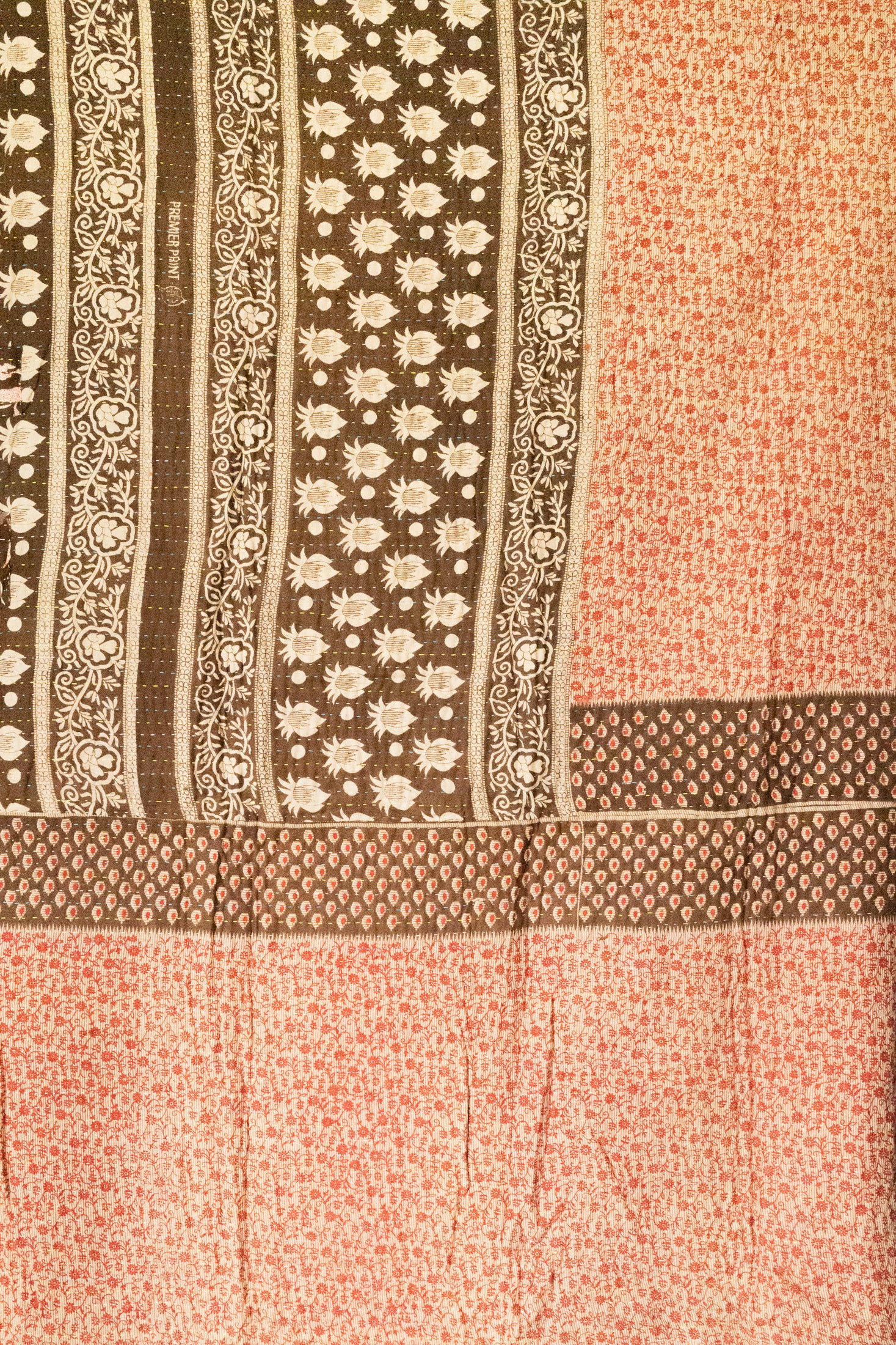 Grace Large Kantha Throw Blanket