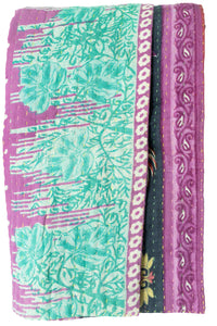 Grandeur Kantha Throw Blanket