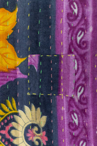 Grandeur Kantha Throw Blanket
