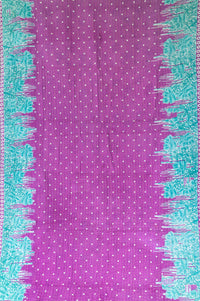 Grandeur Kantha Throw Blanket