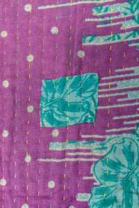Grandeur Kantha Throw Blanket