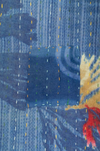 Grandeur Kantha Throw Blanket
