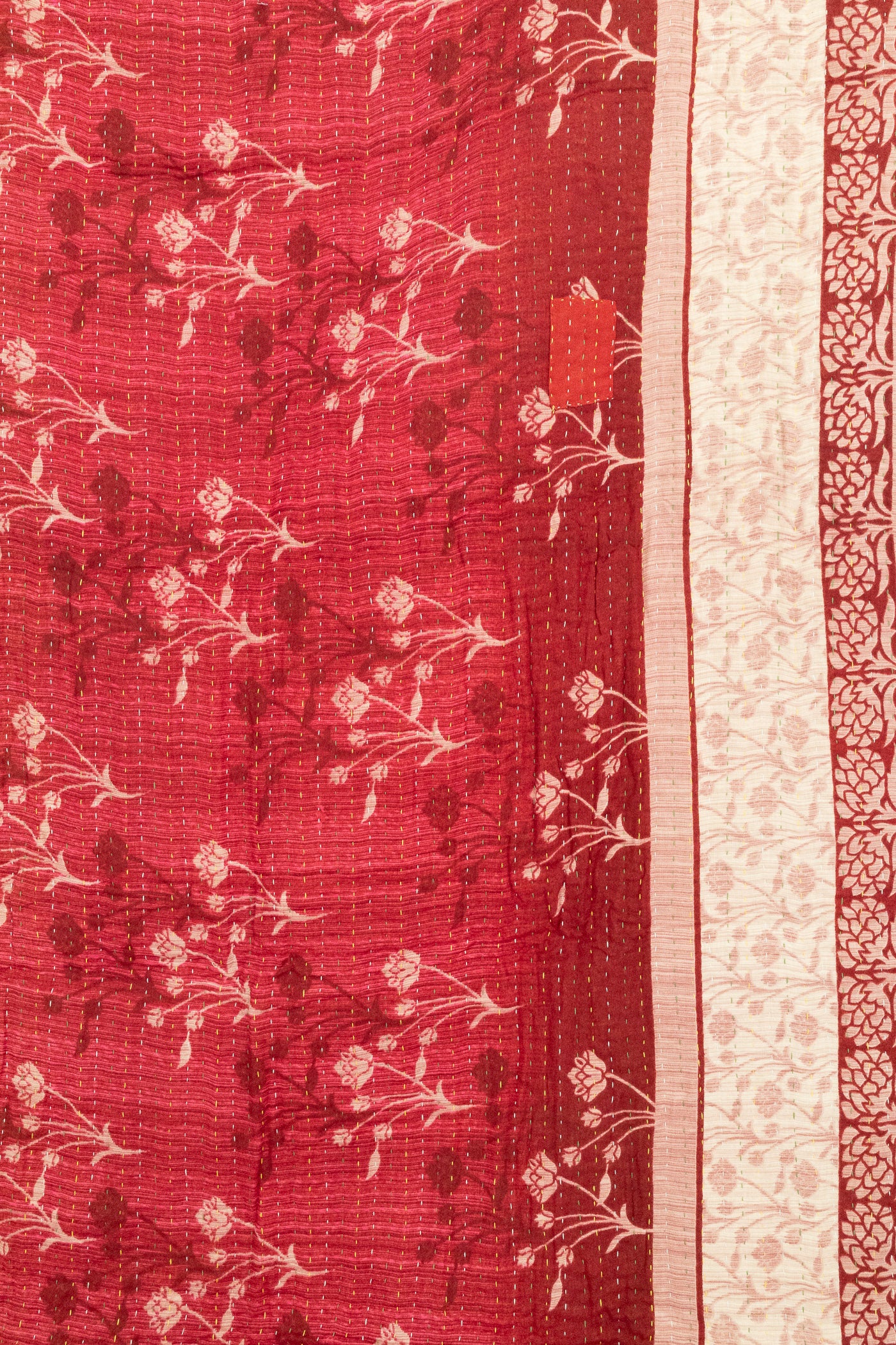 Grandeur Kantha Throw Blanket