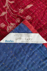 Grandeur Kantha Throw Blanket