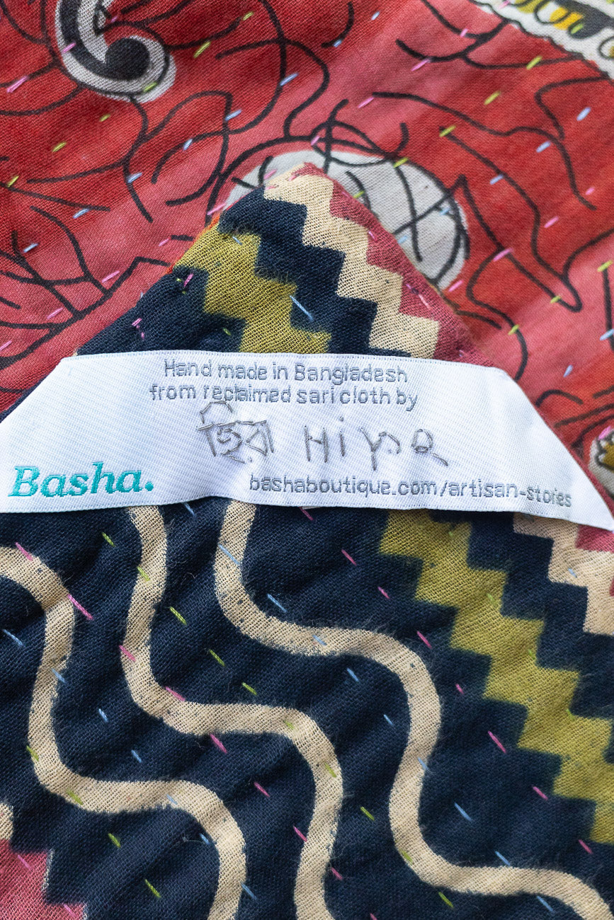 Grateful Kantha Throw