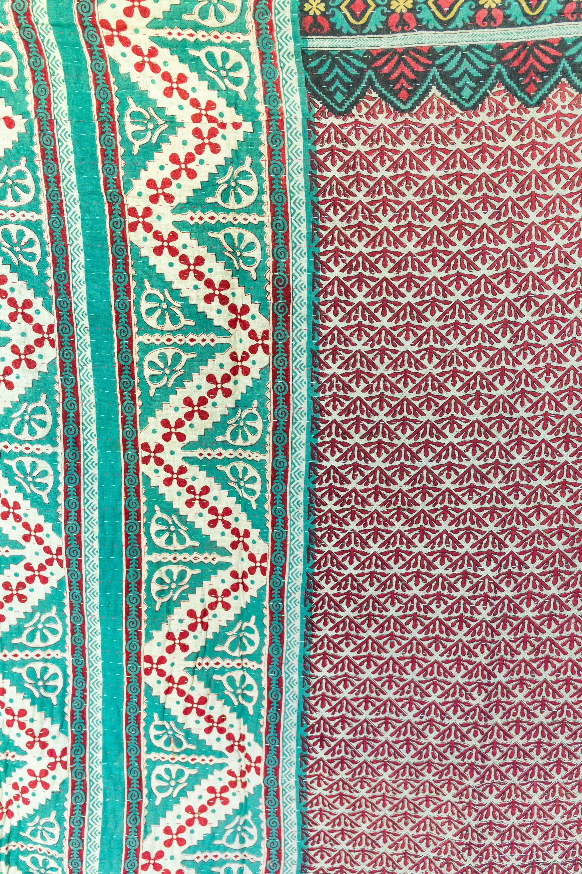 Grateful Kantha Throw