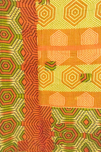 Grateful Large Kantha Throw Blanket