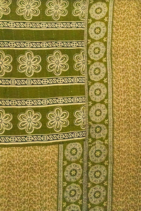 Grateful Large Kantha Throw Blanket