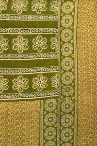 Grateful Large Kantha Throw Blanket