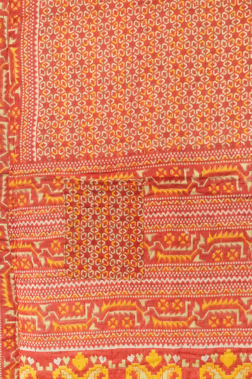 Gratitude Large Kantha Throw
