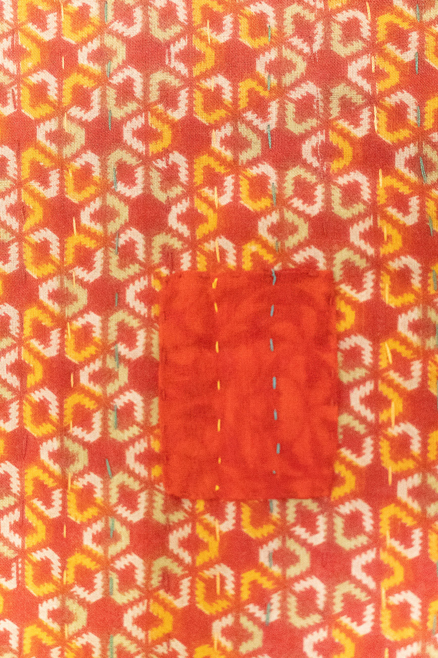 Gratitude Large Kantha Throw