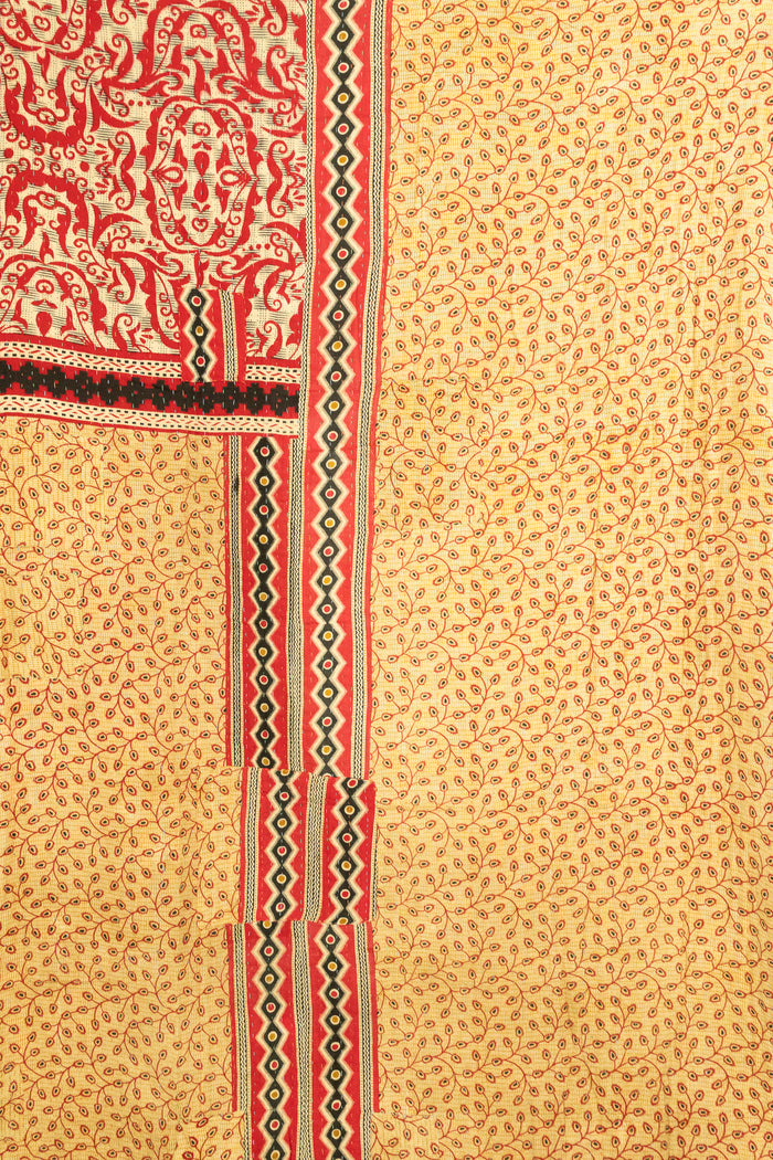 Grounded Large Kantha Throw Blanket