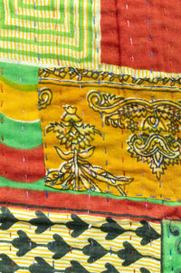 Kantha Throw Bed Quilt