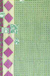 Happy Kantha Throw Blanket