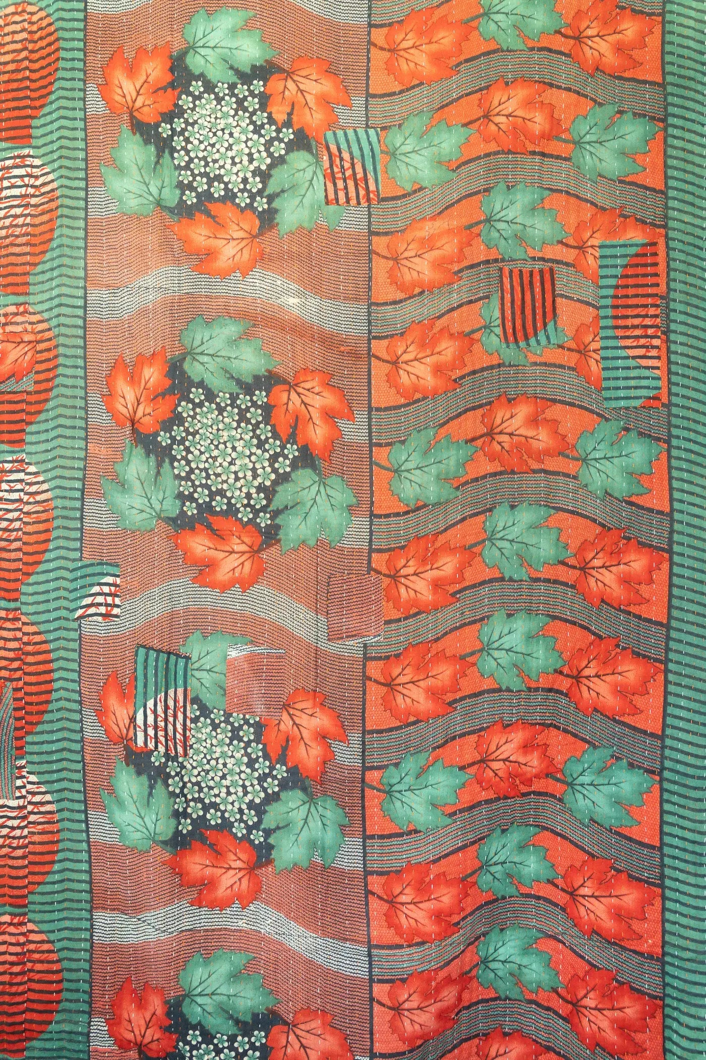 Harmony Kantha Throw Blanket