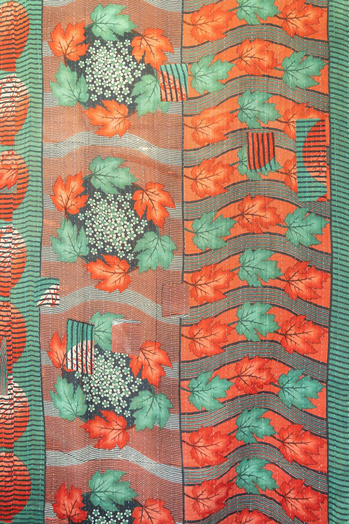 Harmony Kantha Throw Blanket