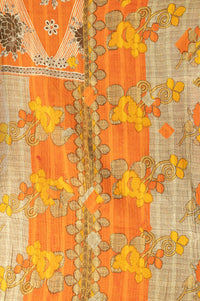 Harmony No. 1 Large Kantha Throw Blanket