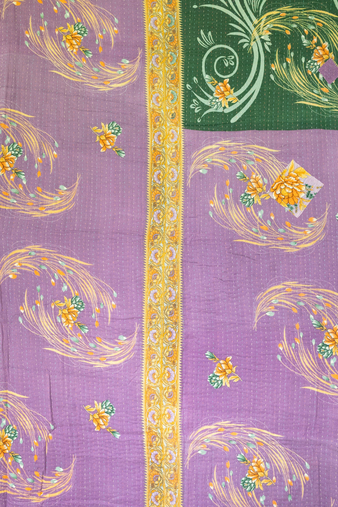 Harmony No. 1 Large Kantha Throw