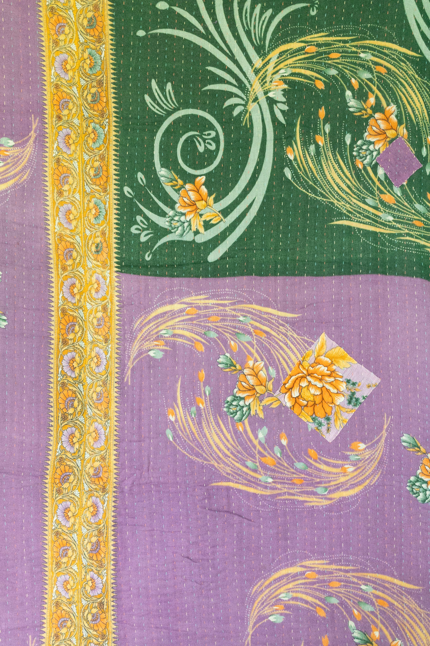 Harmony No. 1 Large Kantha Throw