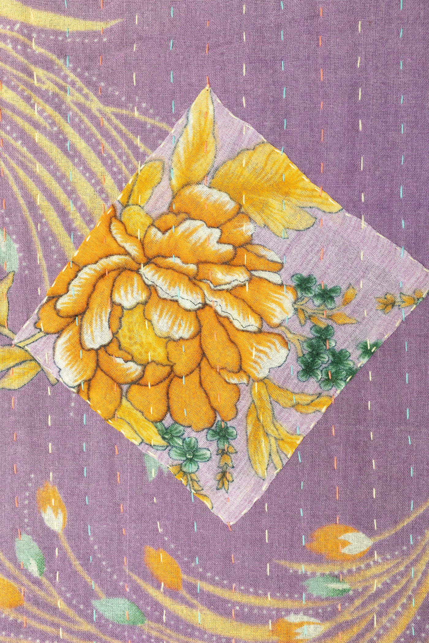 Harmony No. 1 Large Kantha Throw