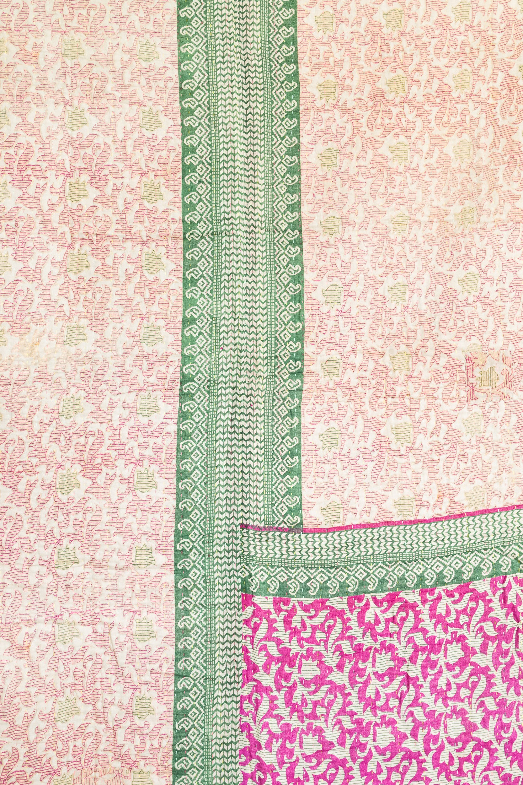 Harmony No. 4 Large Kantha Throw