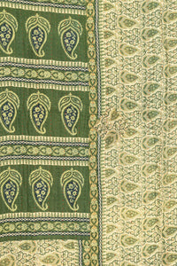 Harvest No. 4 Large Kantha Throw Blanket