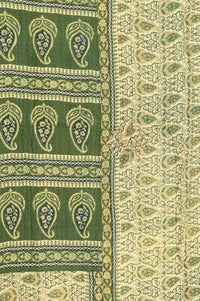 Harvest No. 4 Large Kantha Throw Blanket
