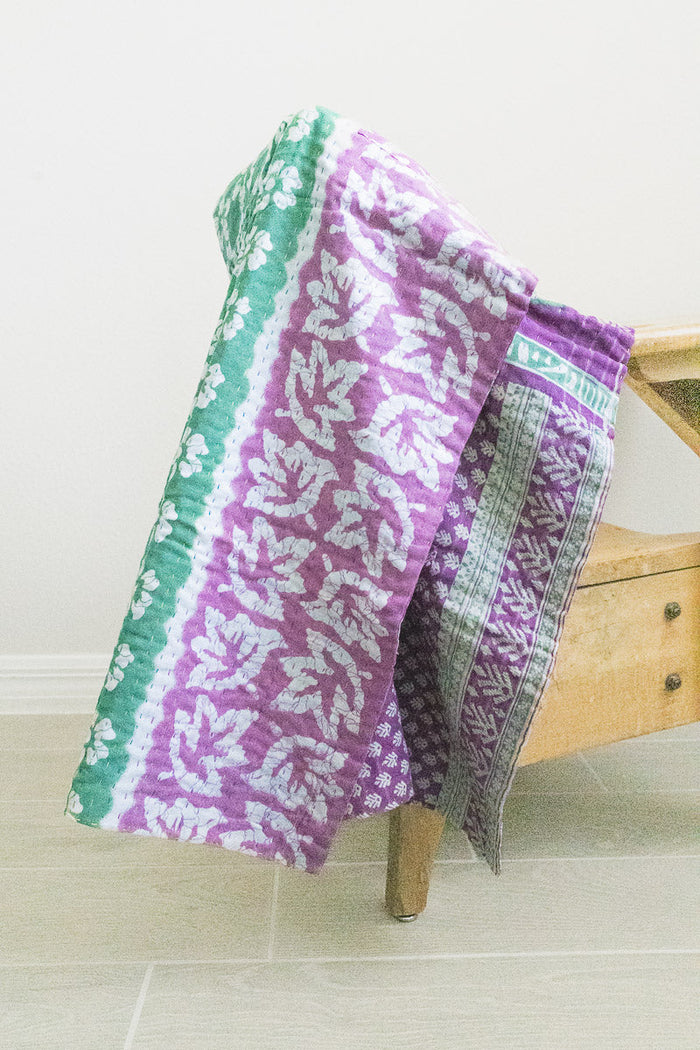 dignify Kantha Baby Blanket Quilt