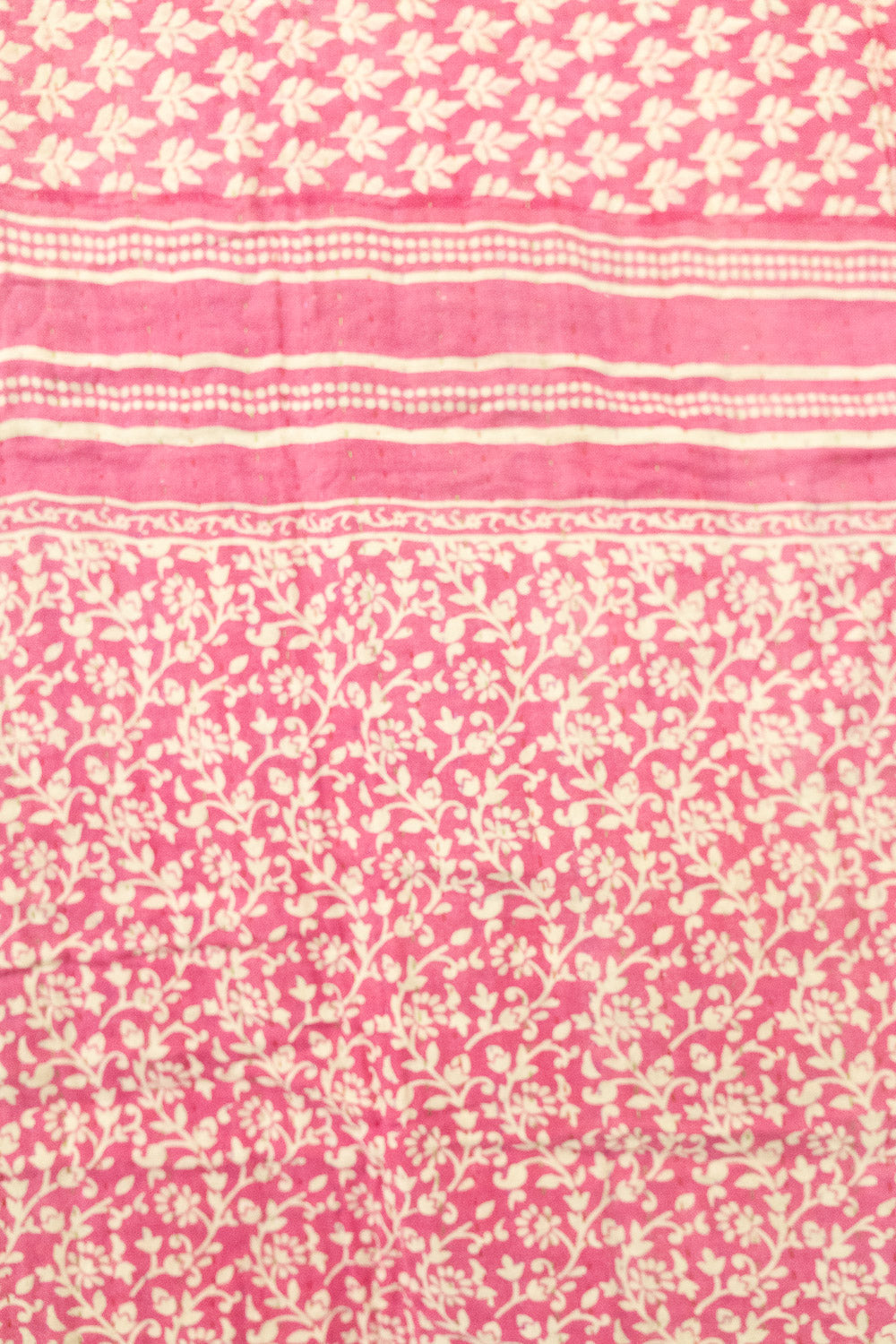 Heart No. 4 Kantha Baby Blanket