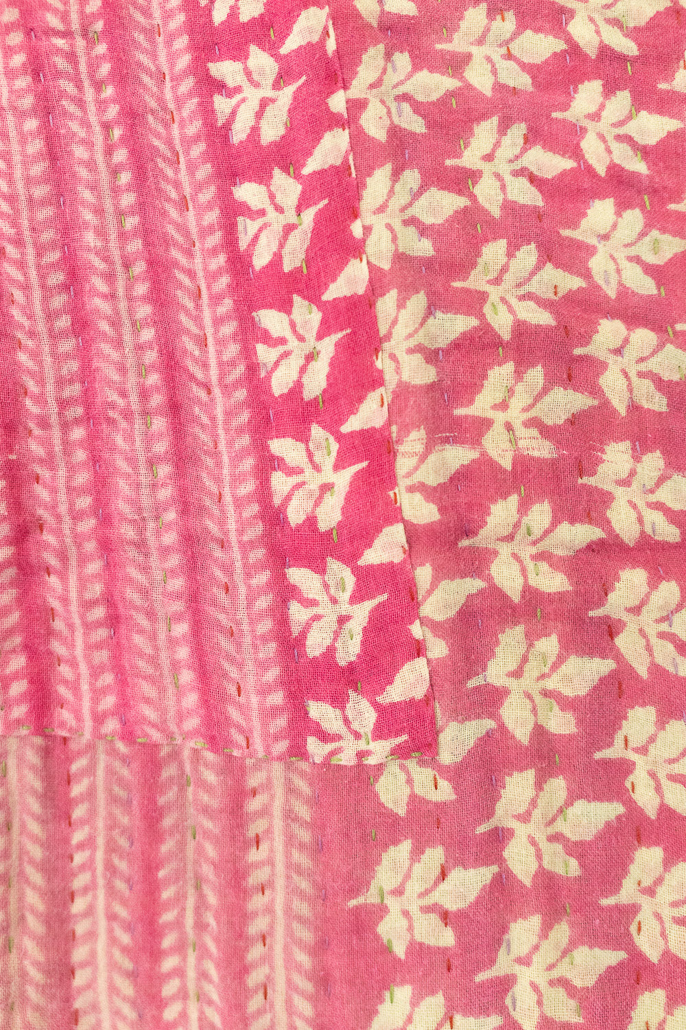 Heart No. 4 Kantha Baby Blanket