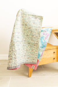 dignify Kantha Baby Blanket Quilt