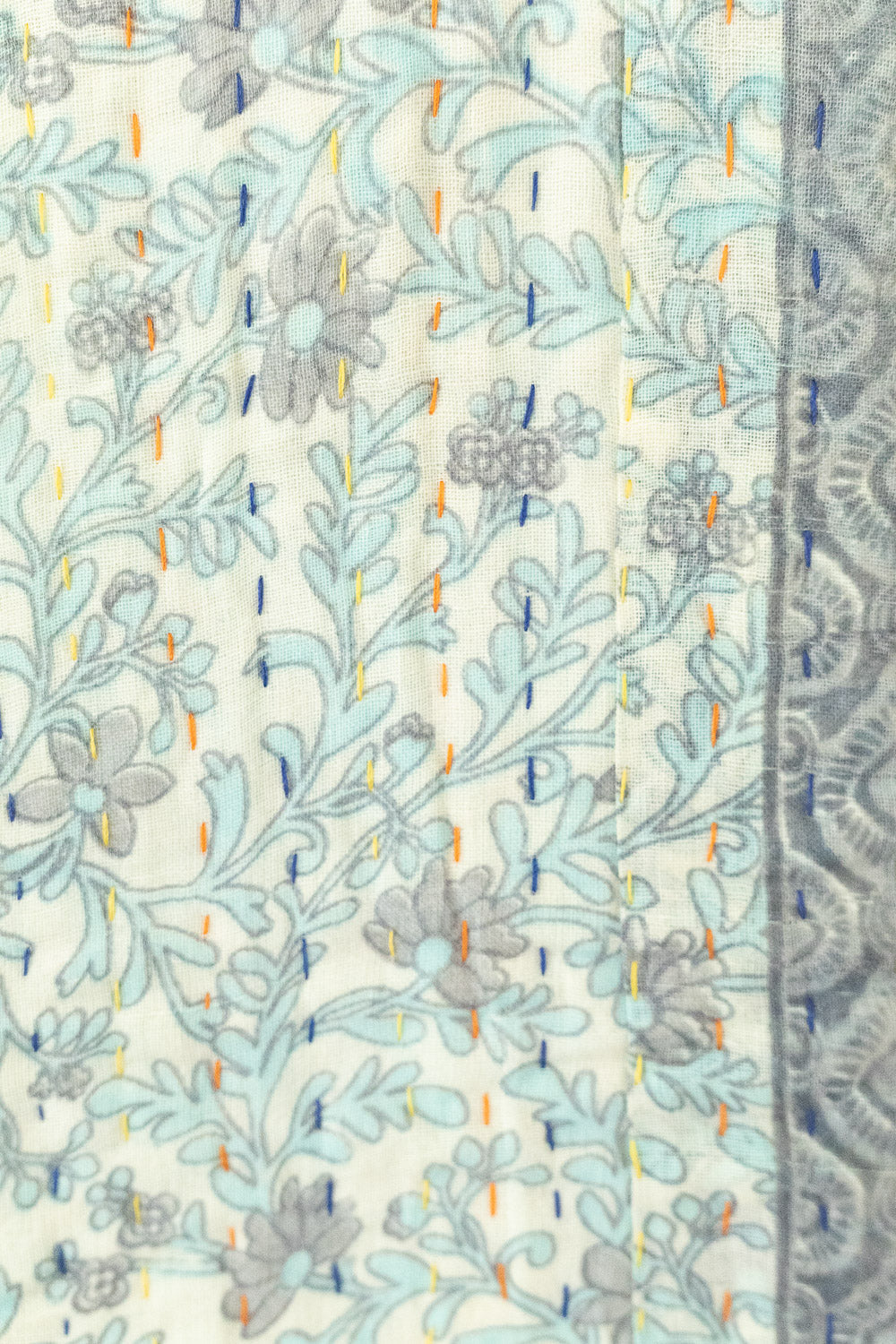 Heart No. 5 Kantha Baby Blanket