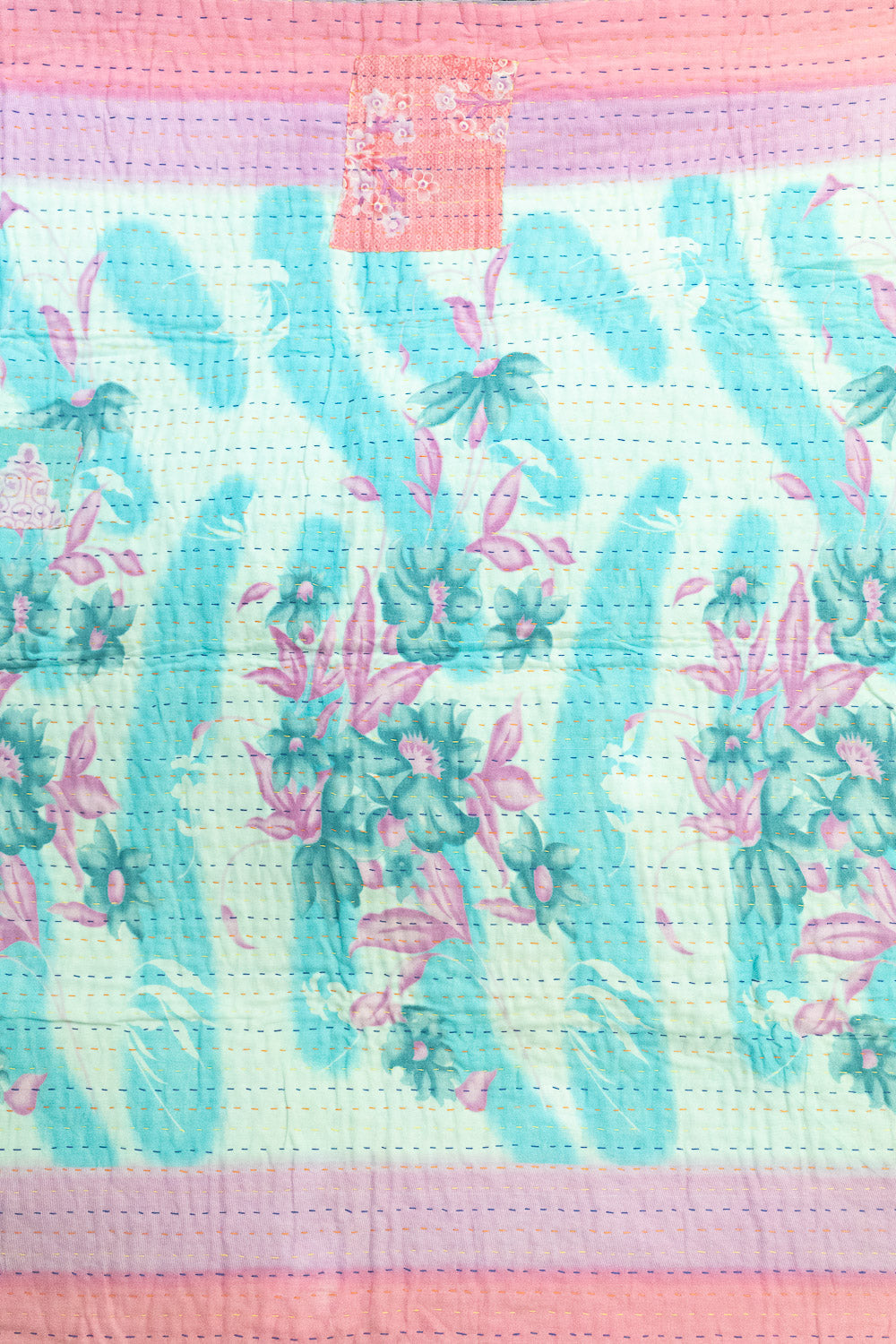 Heart No. 5 Kantha Baby Blanket