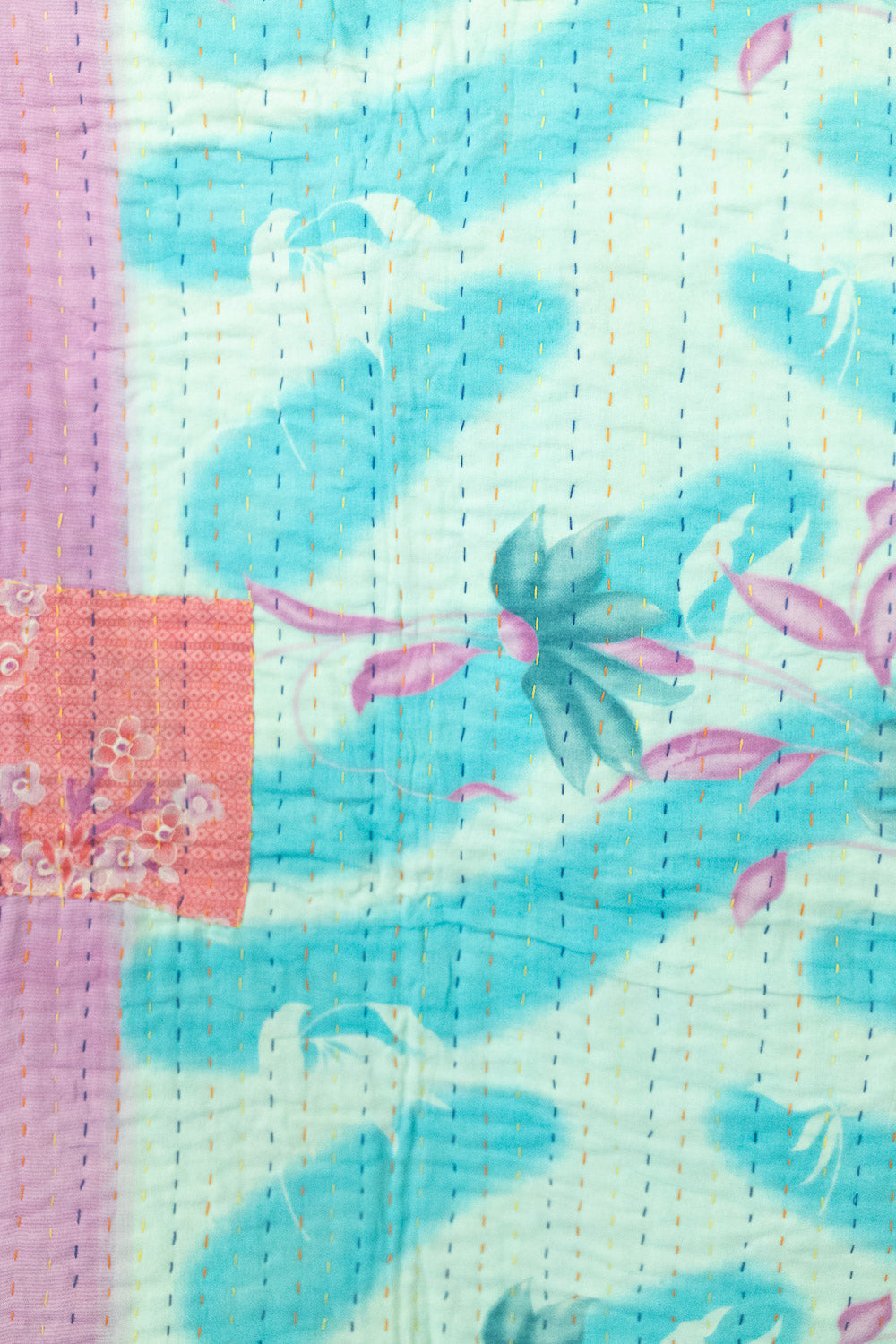 Heart No. 5 Kantha Baby Blanket