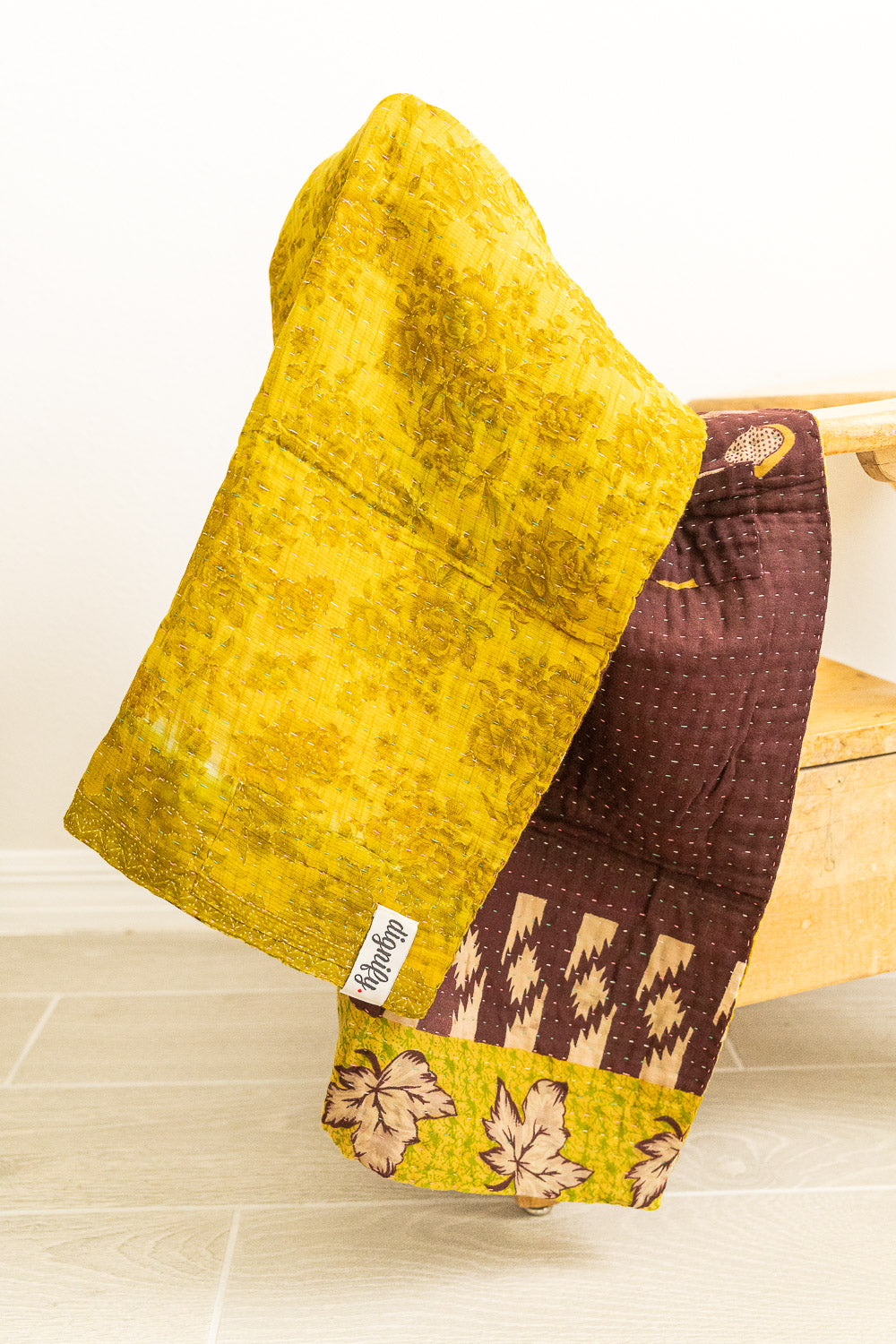 dignify Kantha Baby Blanket Quilt