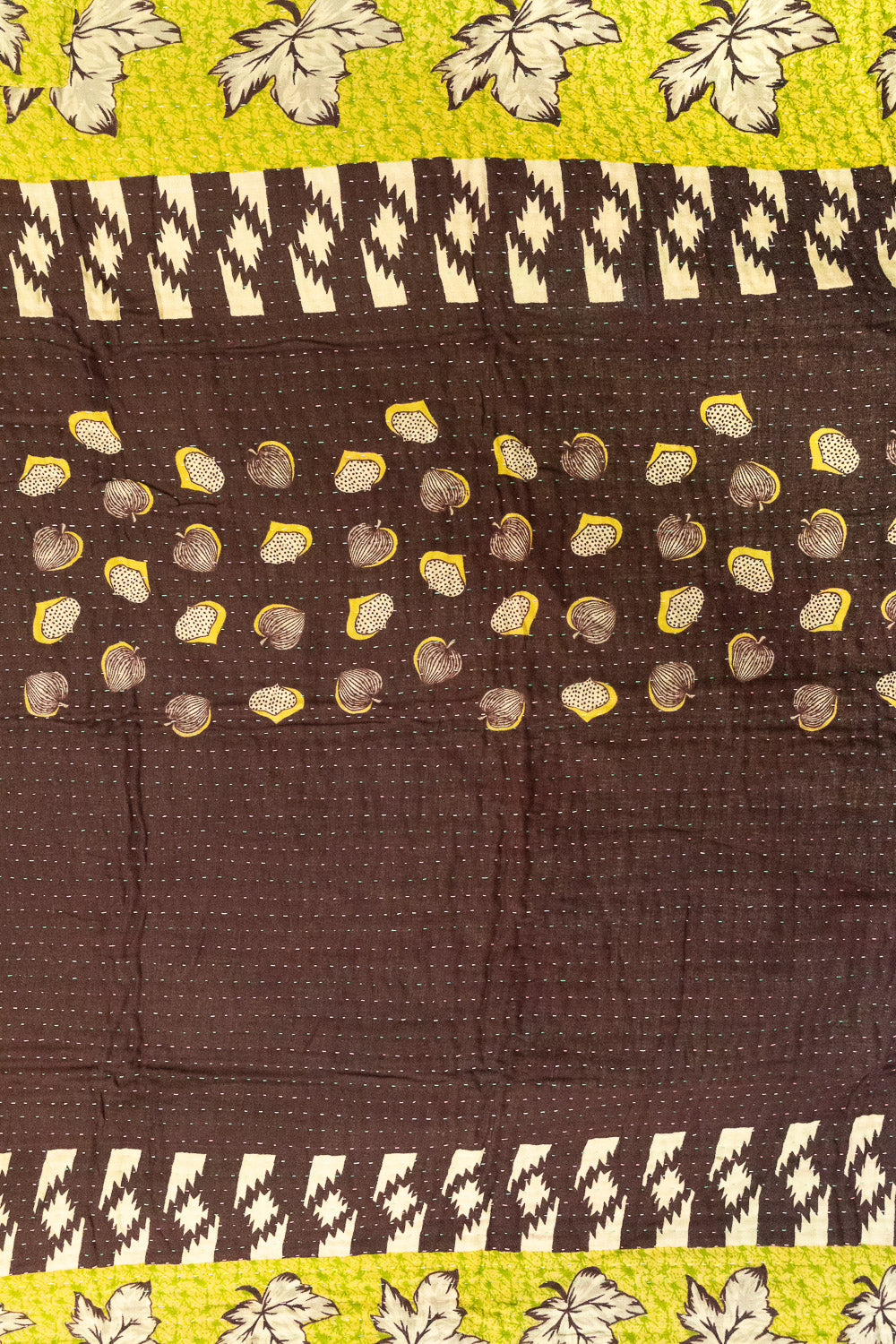 Heart No. 6 Kantha Baby Blanket