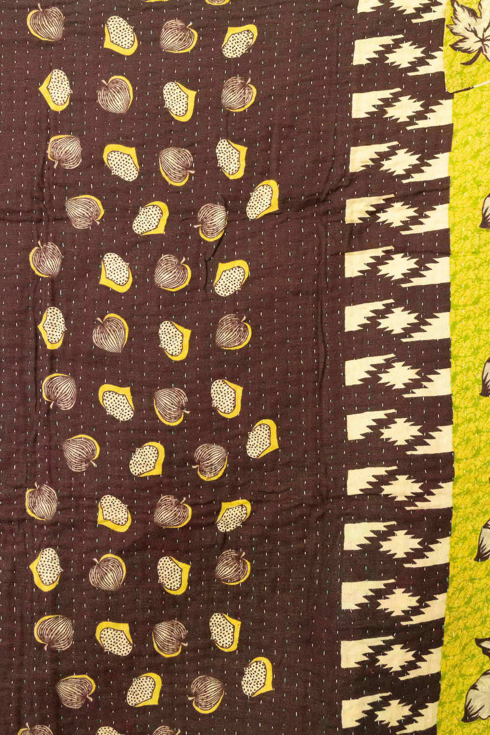 Heart No. 6 Kantha Baby Blanket