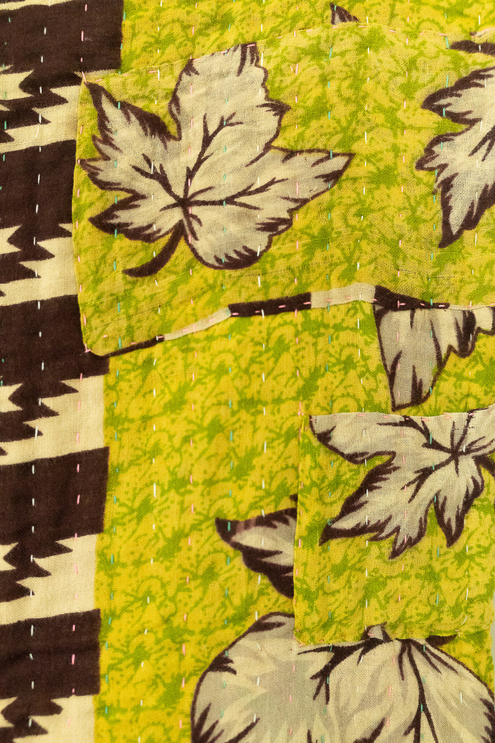 Heart No. 6 Kantha Baby Blanket