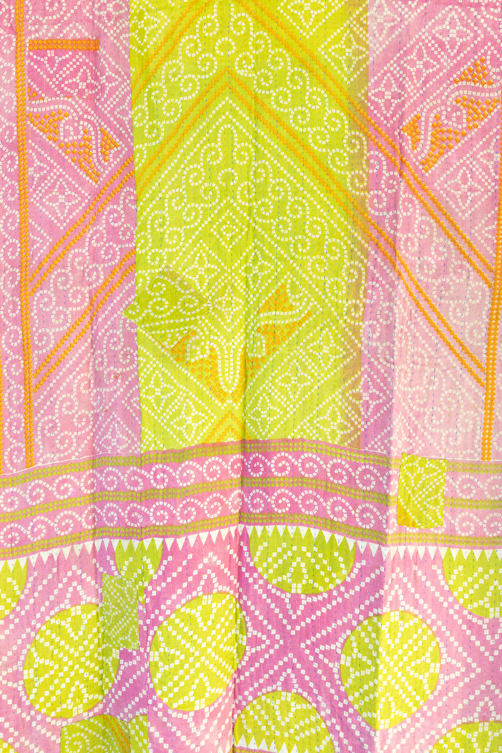 Heartfelt Kantha Throw