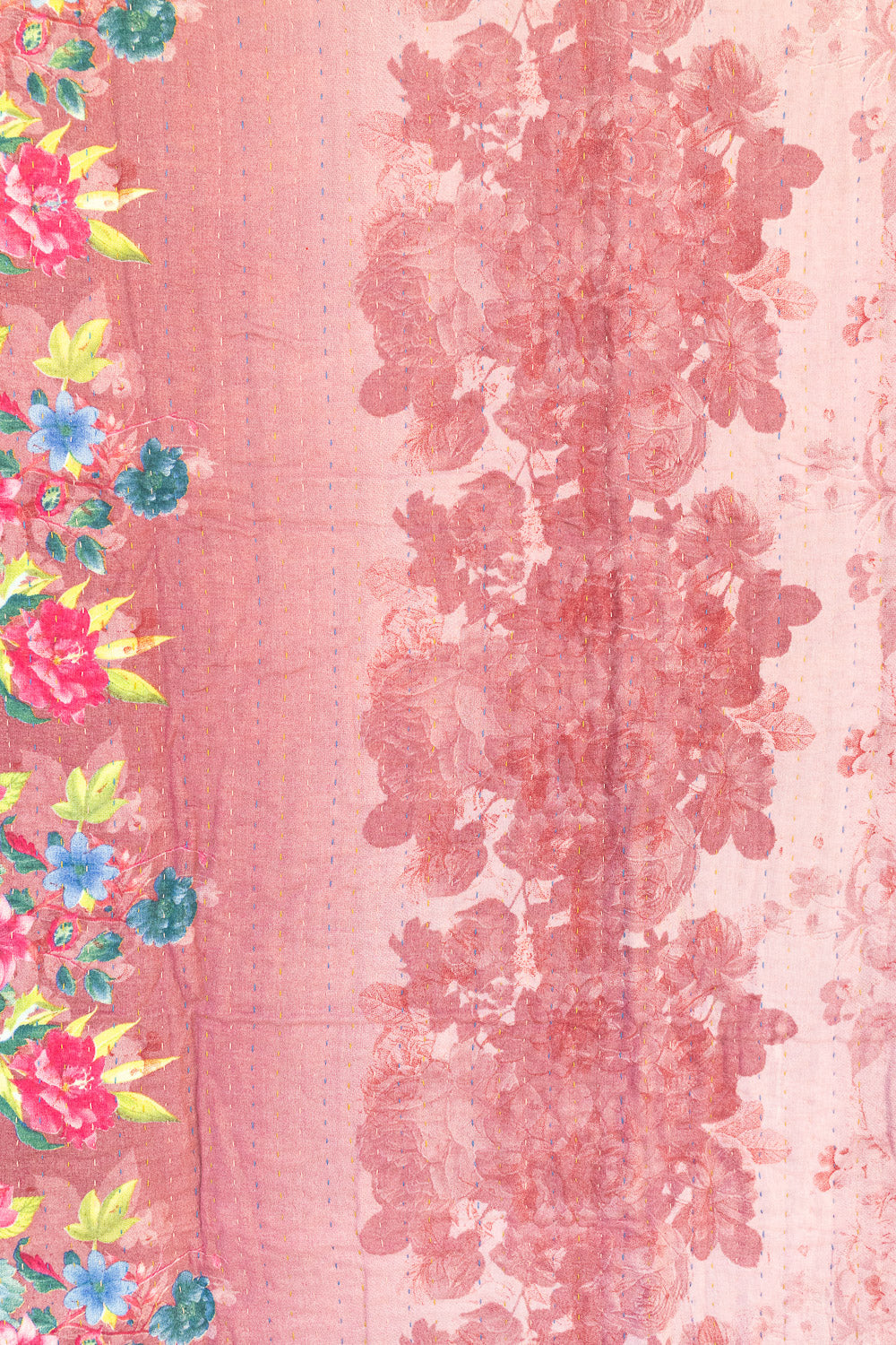 Heartfelt Kantha Throw