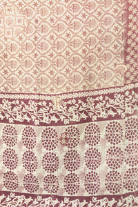 Heartfelt Kantha Throw Blanket