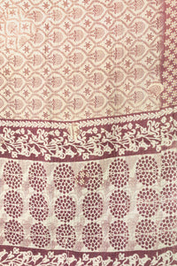 Heartfelt Kantha Throw Blanket